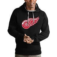 Antigua Detroit Red Wings Logo Victory Pullover Hoodie