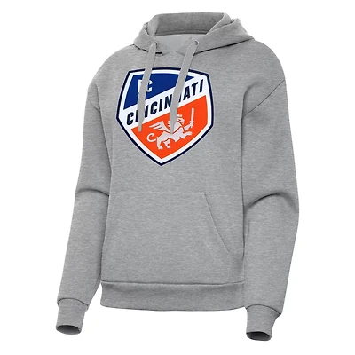 Antigua FC Cincinnati Victory Pullover Hoodie