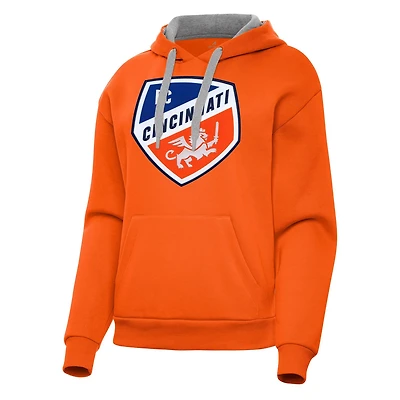 Antigua FC Cincinnati Victory Pullover Hoodie