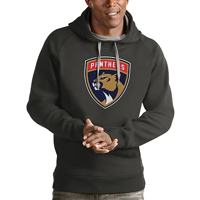 Antigua Florida Panthers Logo Victory Pullover Hoodie