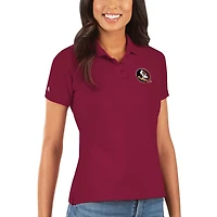 Antigua Florida State Seminoles Legacy Pique Polo