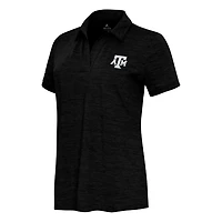 Antigua Heather Texas AM Aggies Layout V-Neck Polo