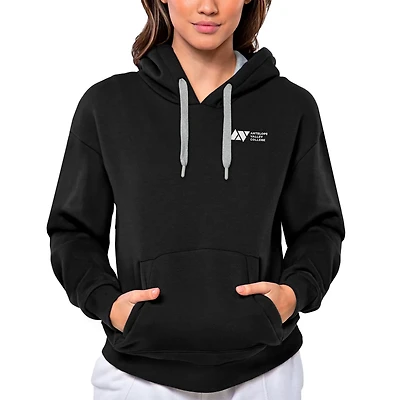 Antigua Heathered Gray Antelope Valley College Victory Pullover Hoodie