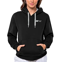 Antigua Heathered Gray Antelope Valley College Victory Pullover Hoodie