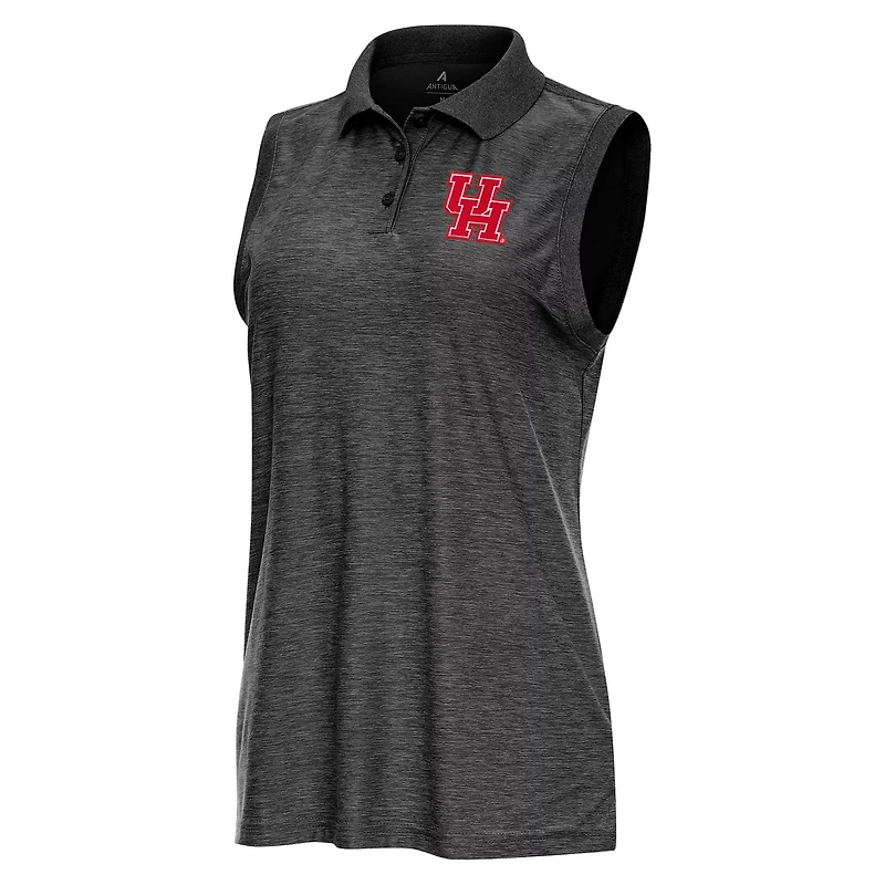 Antigua Houston Cougars Recap Sleeveless Polo