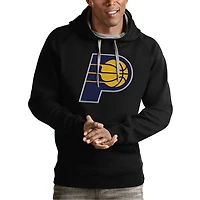 Antigua Indiana Pacers Team Logo Victory Pullover Hoodie