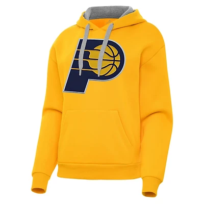 Antigua Indiana Pacers Victory Pullover Hoodie