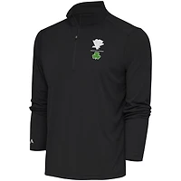 Antigua Kelly Pittsburgh Penguins Shamrock Tribute Quarter-Zip Pullover Top