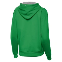 Antigua Kelly Sacramento Kings St Patrick's Day Victory Pullover Hoodie