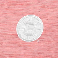 Antigua Light Boston Bruins White Logo Bright Quarter-Zip Pullover