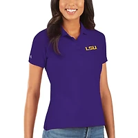 Antigua LSU Tigers Legacy Pique Polo
