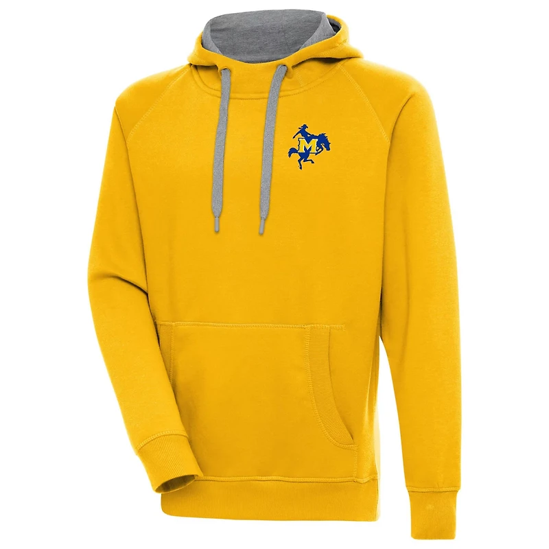 Antigua McNeese State Cowboys Victory Pullover Hoodie