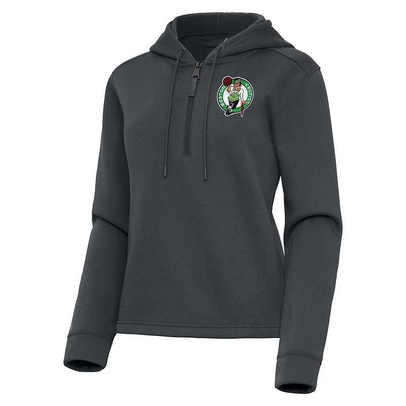 Antigua Men’s Boston Celtics Contemporary 1/4-Zip Hoodie