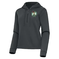 Antigua Men’s Boston Celtics Contemporary 1/4-Zip Hoodie