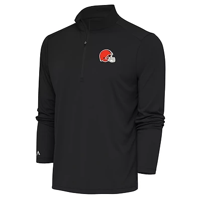 Antigua Men's Cleveland Browns Tribute 1/4-Zip Pullover