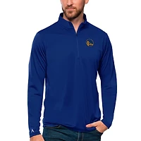 Antigua Men’s Golden State Warriors Tribute 1/4-Zip Pullover Top