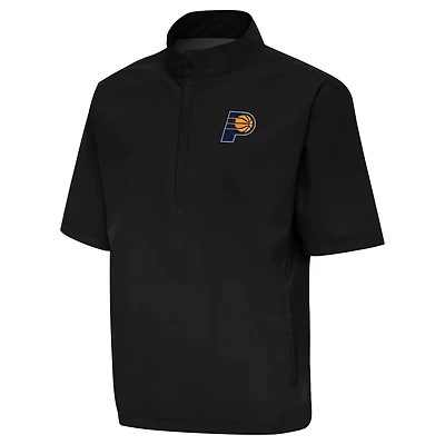 Antigua Indiana Pacers Brisk Quarter-Zip Windbreaker