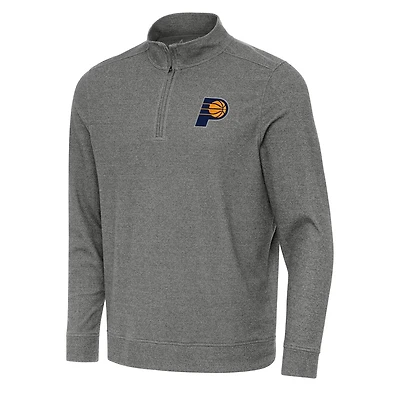 Antigua Indiana Pacers Subtle Quarter-Zip Sweatshirt