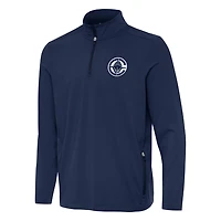 Antigua LA Clippers Perilous Quarter-Zip Sweatshirt