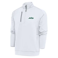 Antigua Men's New York Jets Generation 1/4-Zip Pullover