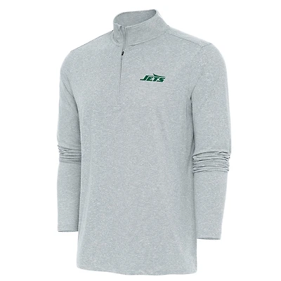 Antigua Men's New York Jets Hunk 1/4-Zip Pullover