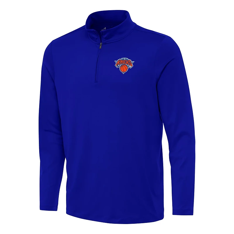Antigua Men’s New York Knicks Reprocess 1/4-Zip Top