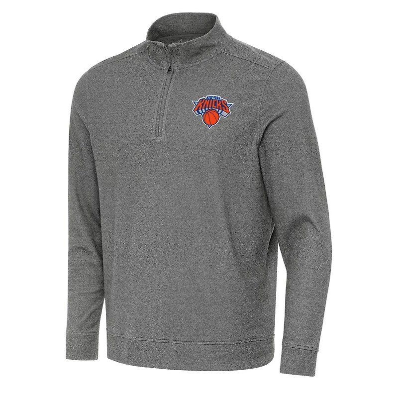 Antigua Men’s New York Knicks Subtle 1/4-Zip Sweatshirt