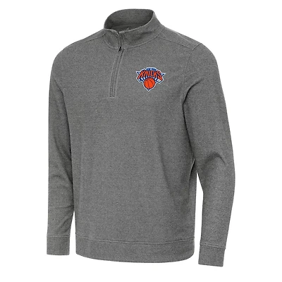 Antigua Men’s New York Knicks Subtle 1/4-Zip Sweatshirt