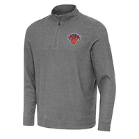 Antigua Men’s New York Knicks Subtle 1/4-Zip Sweatshirt