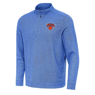 Antigua Men’s New York Knicks Subtle 1/4-Zip Sweatshirt