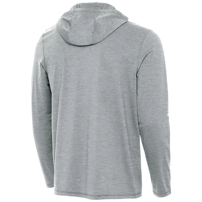 Antigua Oklahoma City Thunder 2025 NBA Finals Champions Tidy Quarter-Zip Hoodie