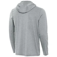 Antigua Oklahoma City Thunder 2025 NBA Finals Champions Tidy Quarter-Zip Hoodie