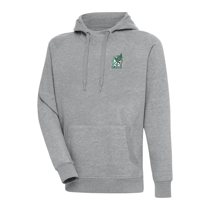 Antigua Mexico National Team Takeover Pullover Hoodie