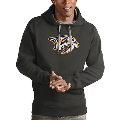 Antigua Nashville Predators Logo Victory Pullover Hoodie