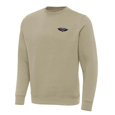 Antigua New Orleans Pelicans Victory Crewneck Pullover Sweatshirt