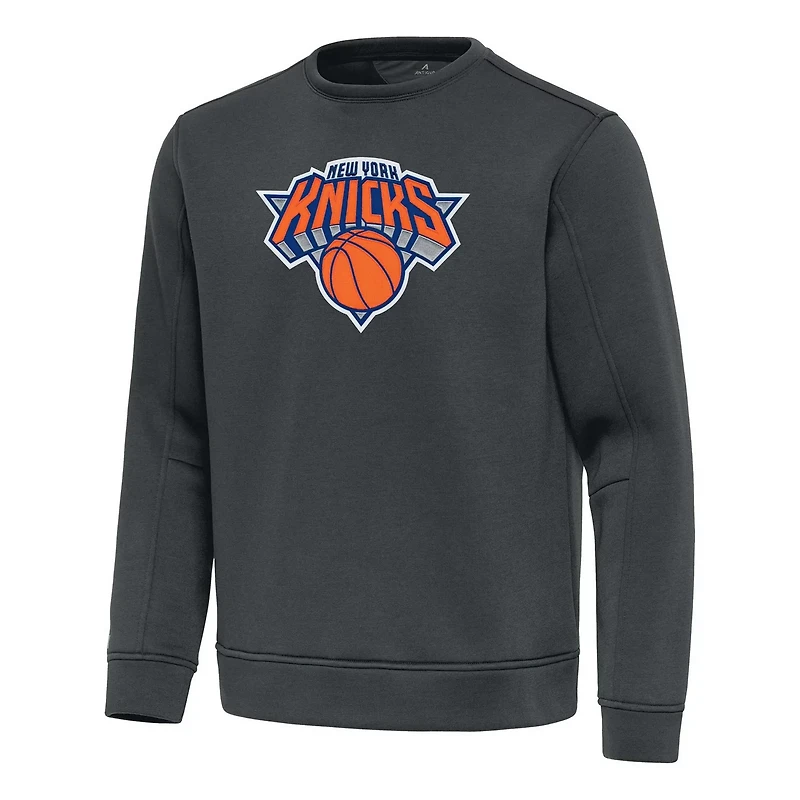 Antigua New York Knicks Relevant Pullover Sweatshirt