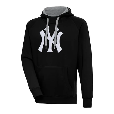 Antigua New York Yankees Victory Chenille Pullover Hoodie
