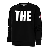 Antigua Ohio State Buckeyes Victory THE Crewneck Pullover Sweatshirt