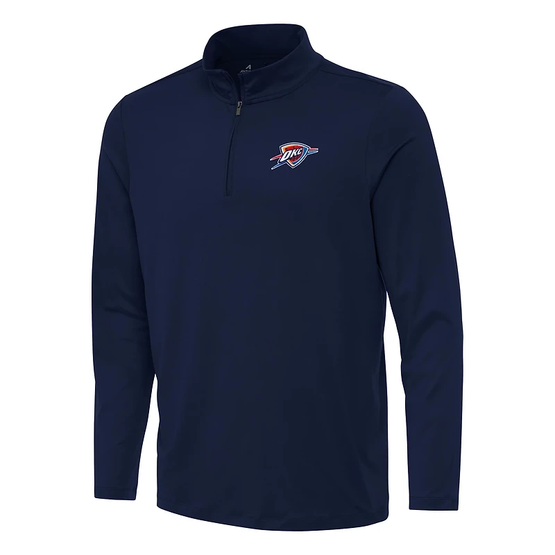 Antigua Oklahoma City Thunder Reprocess Quarter-Zip Top
