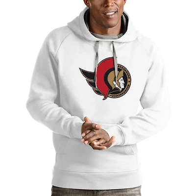 Antigua Ottawa Senators Logo Victory Pullover Hoodie
