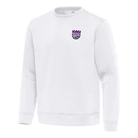 Antigua Sacramento Kings Relevant Pullover Sweatshirt