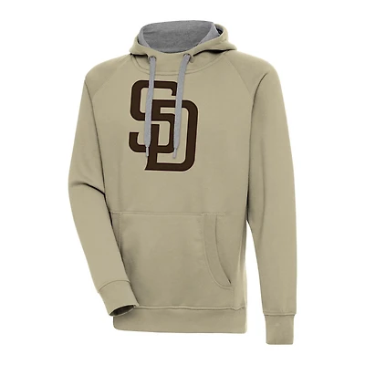Antigua San Diego Padres Victory Pullover Hoodie