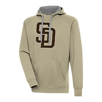 Antigua San Diego Padres Victory Pullover Hoodie