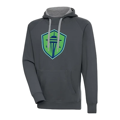 Antigua Seattle Sounders FC Victory Pullover Hoodie