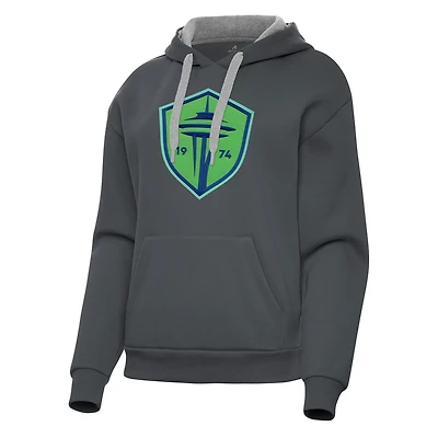 Antigua Seattle Sounders FC Victory Pullover Hoodie