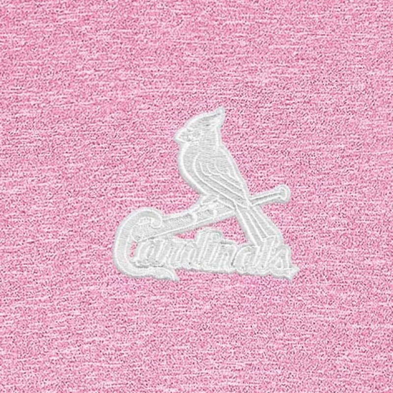 Antigua St Louis Cardinals Hunk Quarter-Zip Top