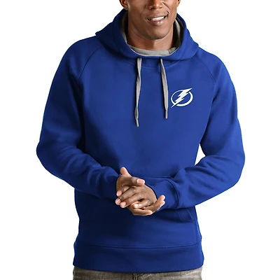 Antigua Tampa Bay Lightning Team Victory Pullover Hoodie