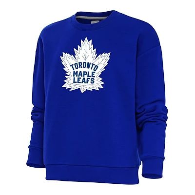Antigua Toronto Maple Leafs Special Edition 20 Victory Crewneck Pullover Sweatshirt