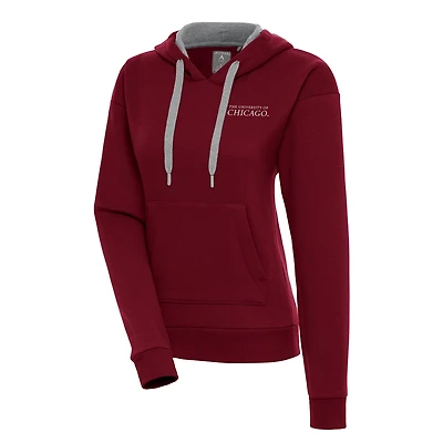 Antigua UChicago Maroons Victory Pullover Hoodie