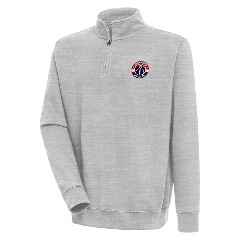 Antigua Washington Wizards Victory Quarter-Zip Pullover Top
